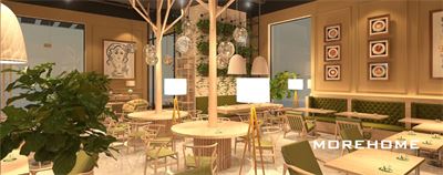  Thiết kế nội thất quán cafe & trà đạo ấn tượng