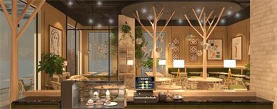  Thiết kế nội thất quán cafe với nội thất gỗ siêu ấn tượng